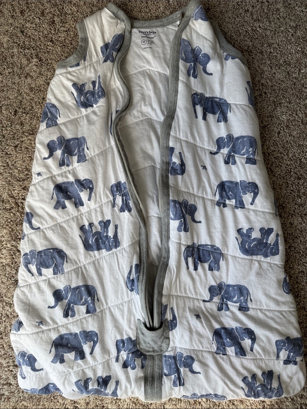 Burt’s Bees Baby Beekeeper sleep sack/wearable blanket
